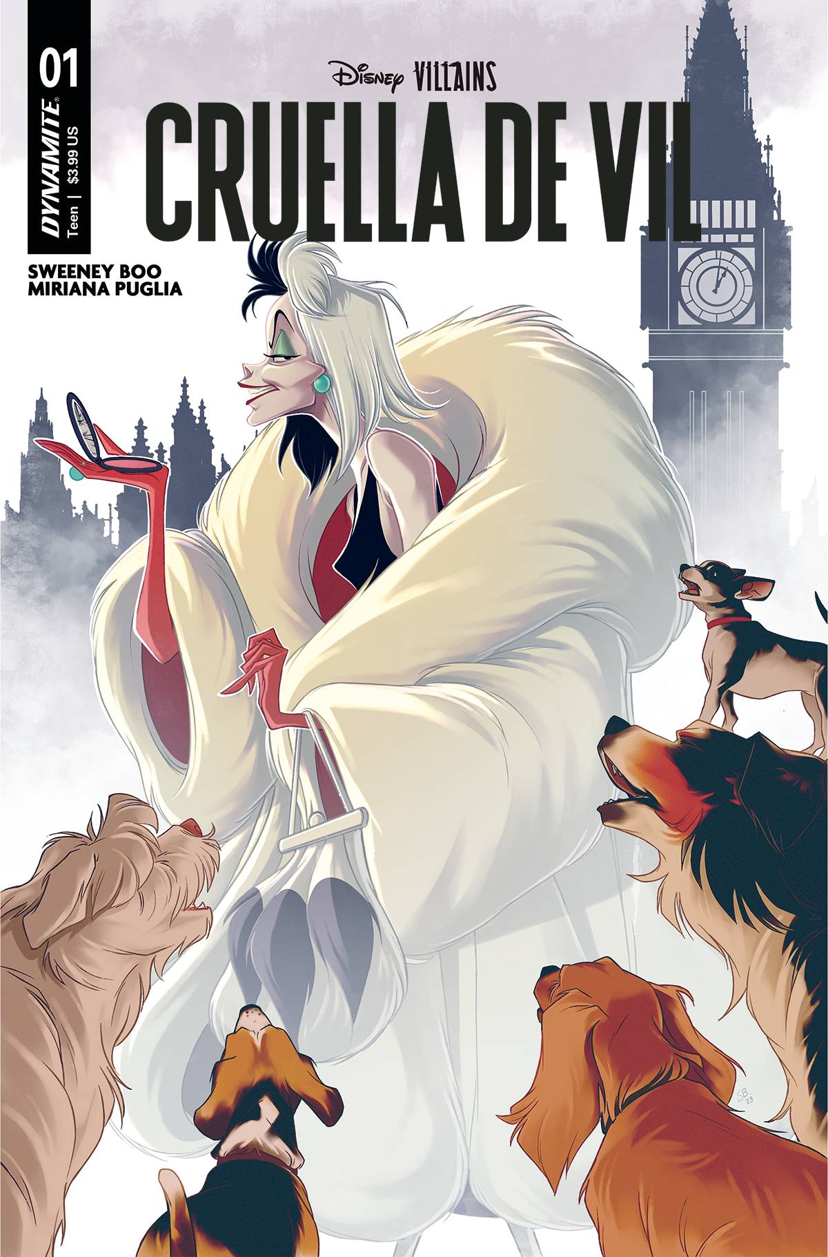 DISNEY VILLAINS CRUELLA DE VIL