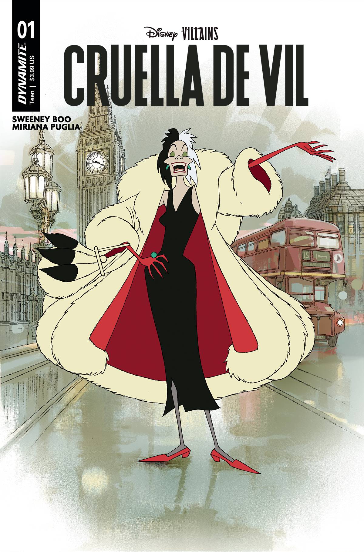 DISNEY VILLAINS CRUELLA DE VIL