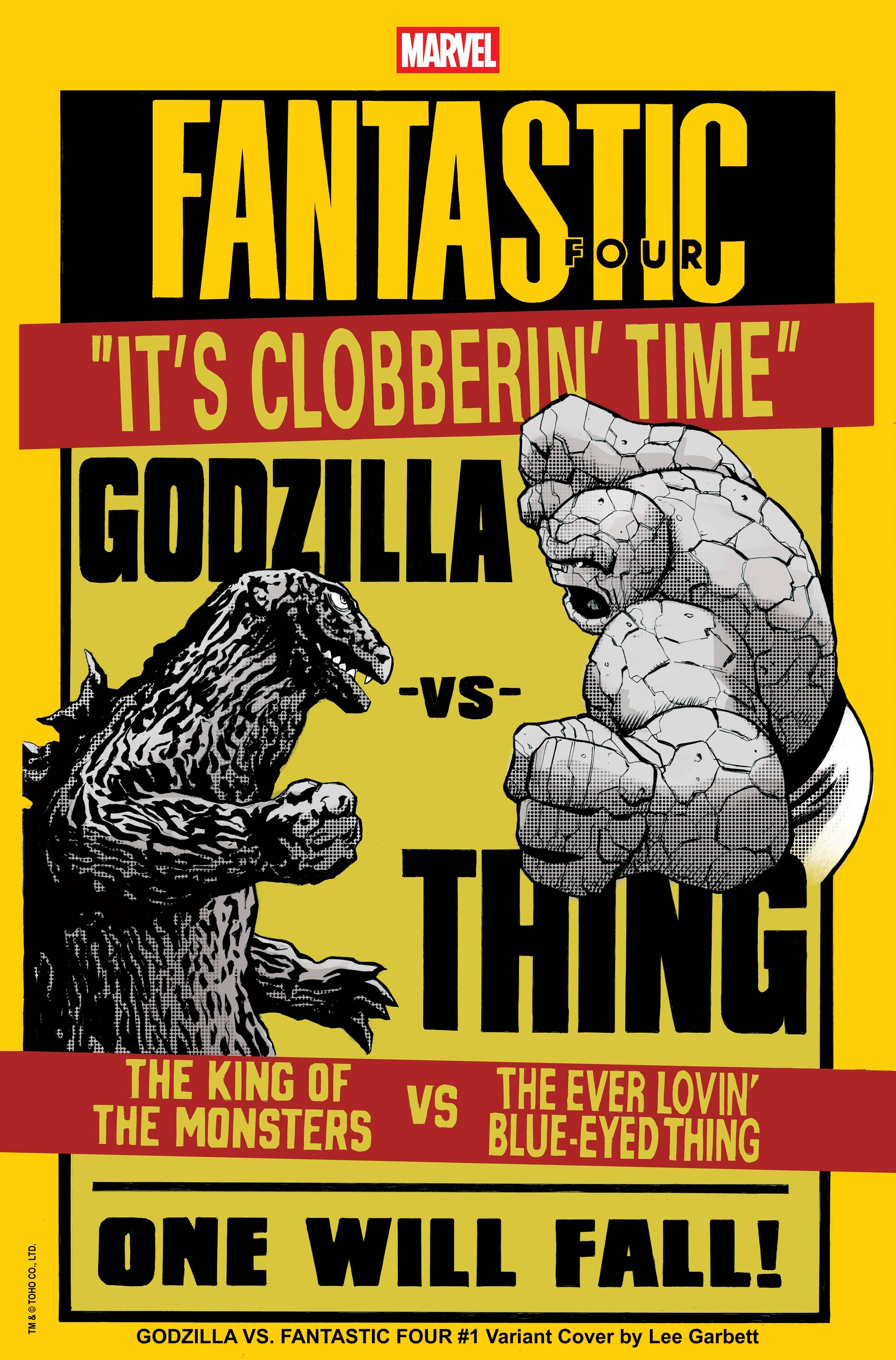 GODZILLA VS FANTASTIC FOUR