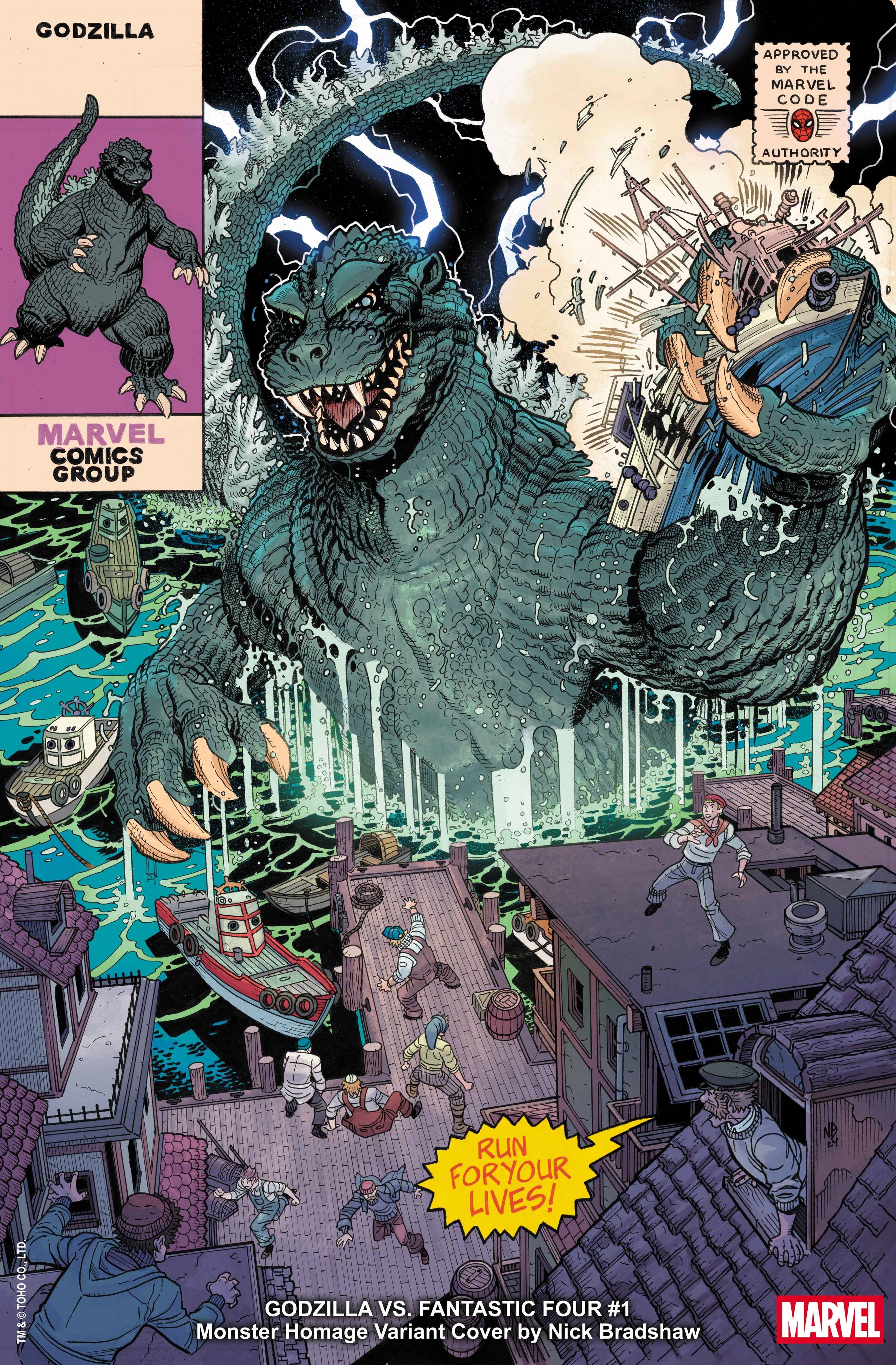 GODZILLA VS FANTASTIC FOUR